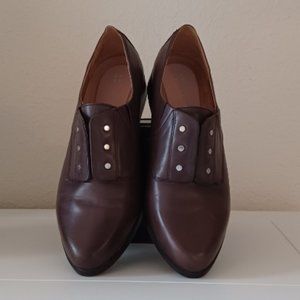 LIKE NEW! Naturalizer Marcella N5 Contour Brown Oxford Size 11W